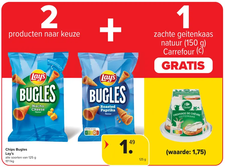 Promotie: Chips Bugles