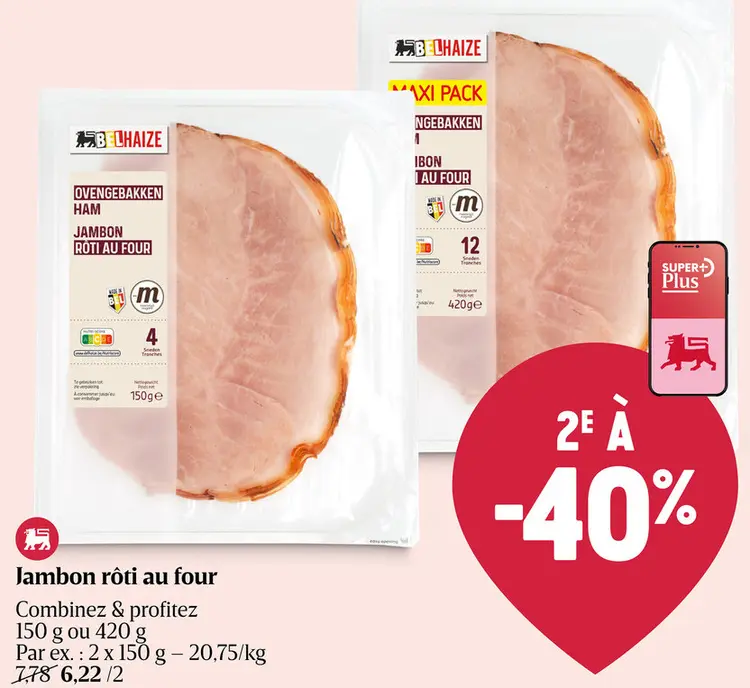 Offre: Jambon rôti au four