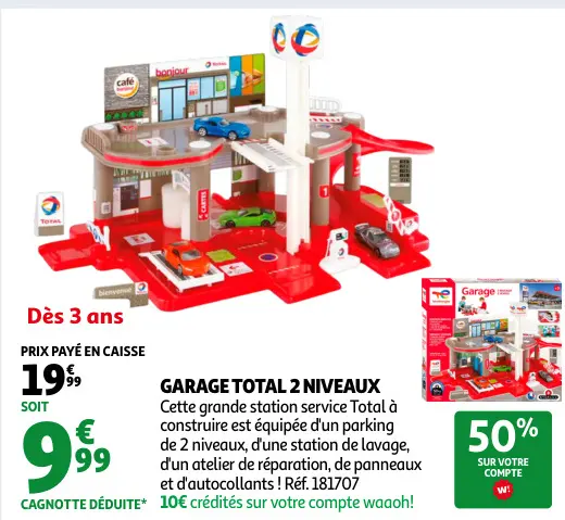 Promotie: Garage Total 2 niveaux
