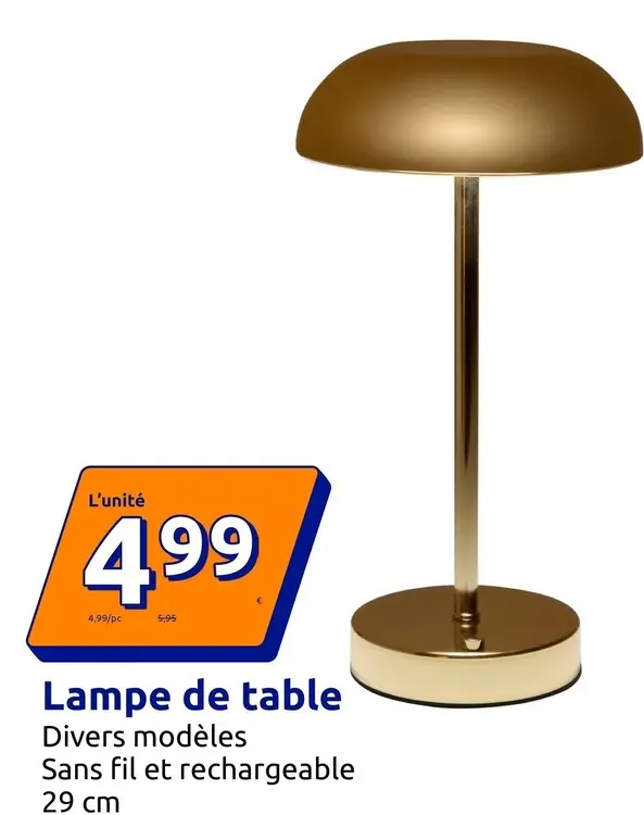 Offre: Lampe de table