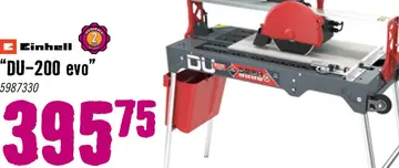 Aanbieding: RUBI Elektrische zaagmachine DU-200 EVO 650 230V 50HZ