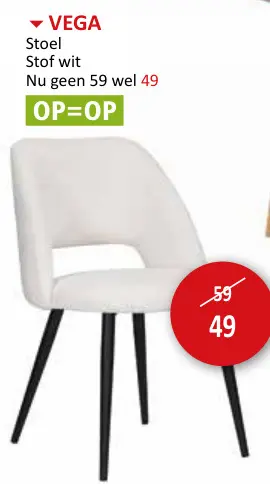 Promotie: Stoel