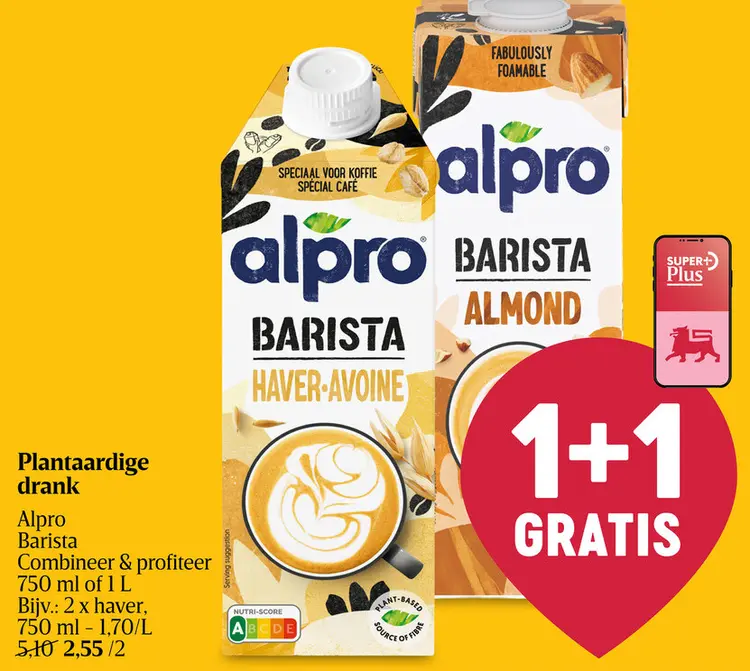 Promotie: Alpro Barista
