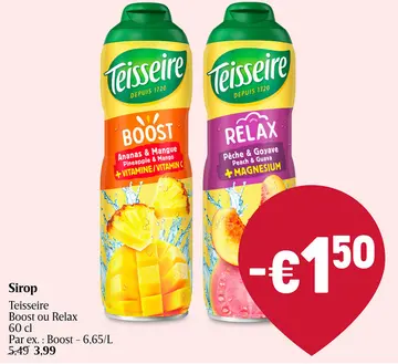 Offre: Sirop 