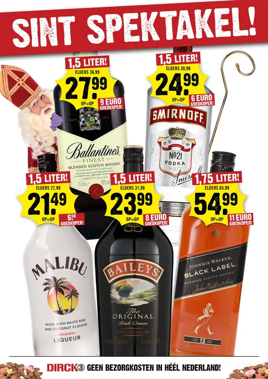 Aanbieding: Diverse sterke dranken