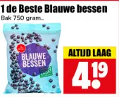 Aanbieding: 1 de Beste Blauwe bessen