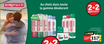 Offre: Au choix dans toute la gamme déodorant