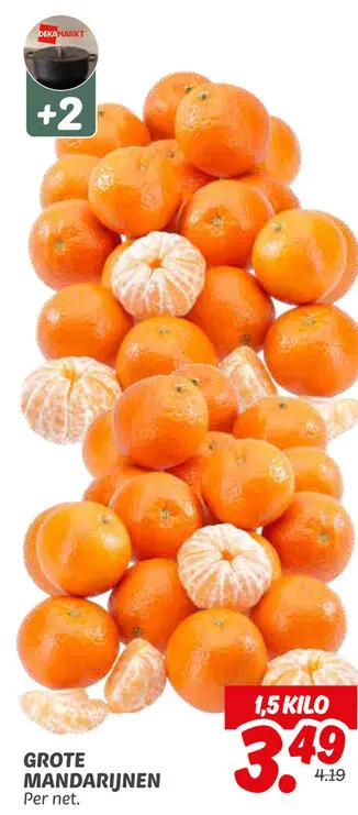 Aanbieding: Grote Mandarijnen