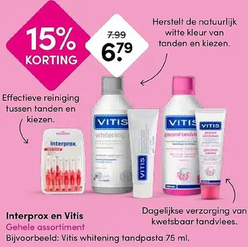 Aanbieding: Interprox en Vitis