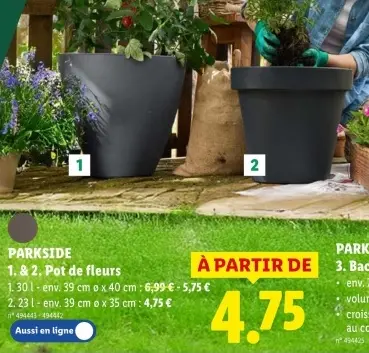 Offre: Pot de fleurs