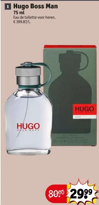 Promotie: Hugo Boss Man