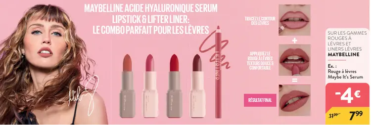 Offre: Rouge à lèvres Maybe It's Serum