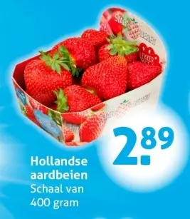 Aanbieding: Hollandse aardbeien