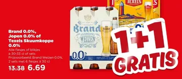 Aanbieding: Brand 0.0%, Jopen 0.0% of Texels Skuumkoppe 0.0%