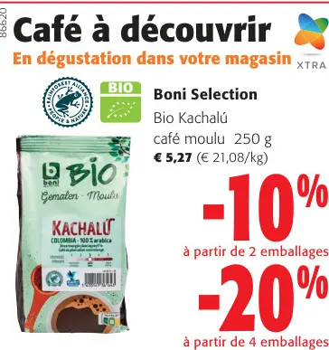 Offre: Bio Kachalú café moulu