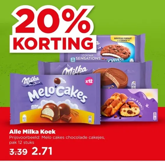 Aanbieding: Alle Milka Koek