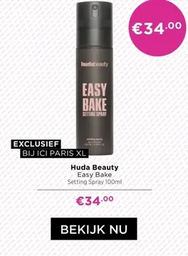 Aanbieding: Easy Bake Setting Spray