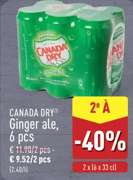 Offre: Ginger ale