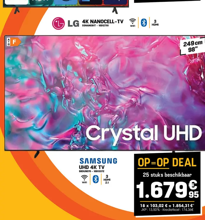 Aanbieding: Uhd 4k tv