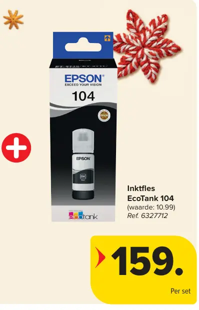 Aanbieding: Inktfles EcoTank 104