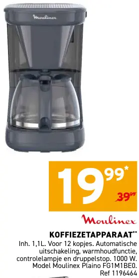 Promotie: Koffiezetapparaat