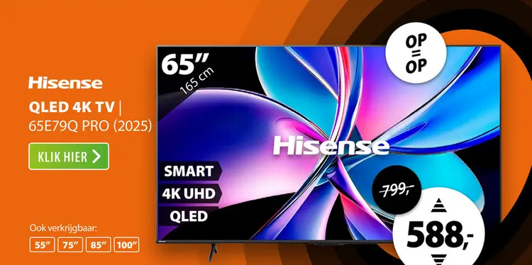 Aanbieding: Hisense QLED 65E79Q PRO (2025)