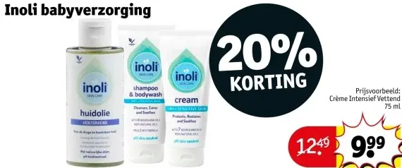 Aanbieding: Inoli babyverzorging