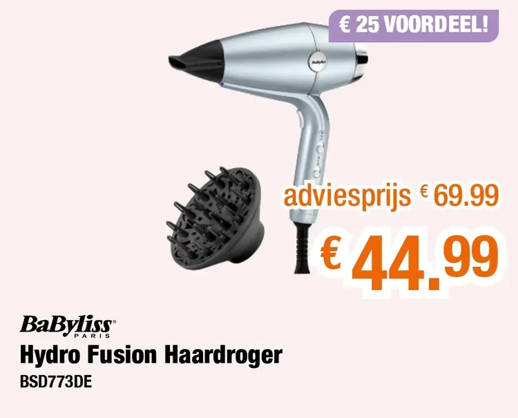 Promotie: Hydro Fusion Haardroger