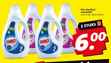 Aanbieding: Omo vloeibaar wasmiddel