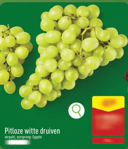 Promotie: Pitloze witte druiven