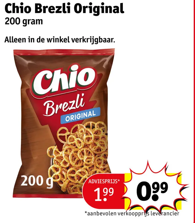 Aanbieding: Brezli Original