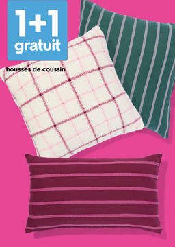 Offre: housses de coussin