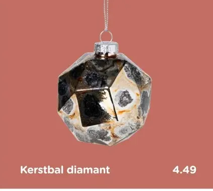 Aanbieding: Kerstbal diamant