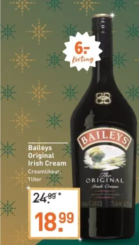 Aanbieding: Baileys Original Irish Cream