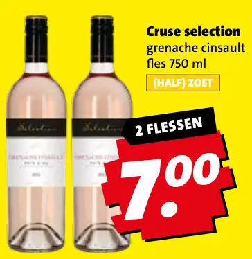 Aanbieding: Cruse selection grenache cinsault