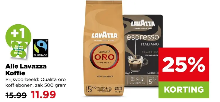 Aanbieding: Lavazza Koffie
