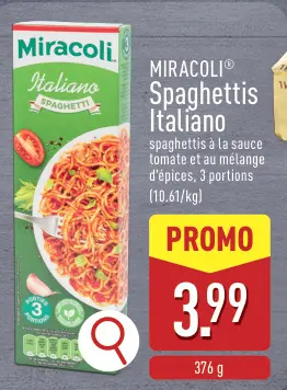 Offre: Spaghettis Italiano
