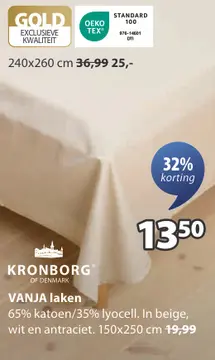 Aanbieding: VANJA laken