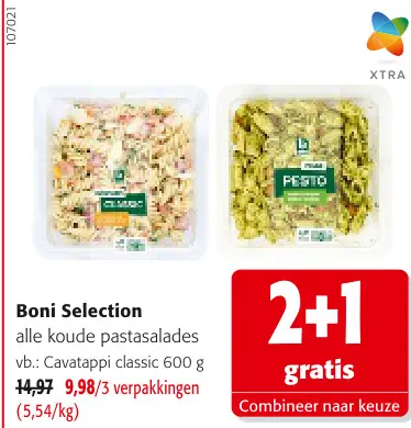 Promotie: Koude pastasalades