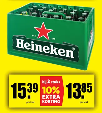 Aanbieding: Heineken krat