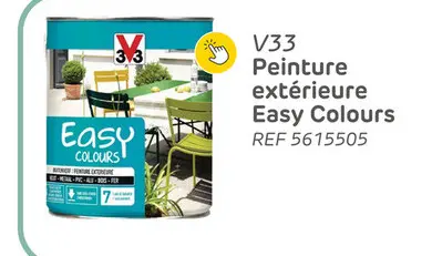 Offre: Peinture extérieure Easy Colours