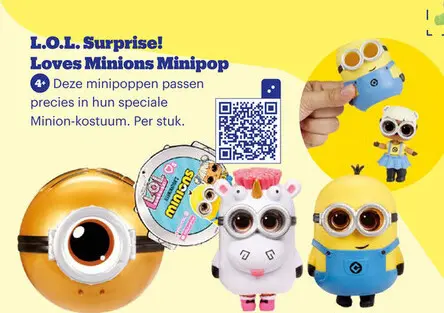 Aanbieding: L.O.L. Surprise! Loves Minions Minipop