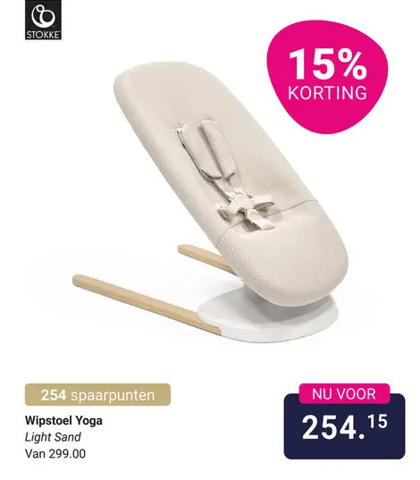 Aanbieding: Wipstoel Yoga