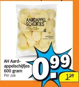Aanbieding: AH Aardappelschijfjes