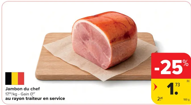 Offre: Jambon du chef