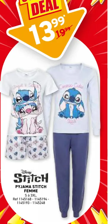 Offre: Pyjama Stitch