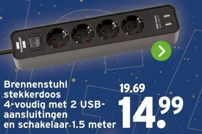 Aanbieding: stekkerdoos