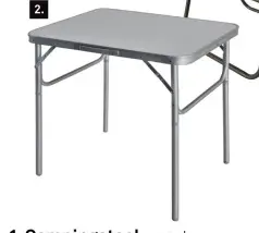 Aanbieding: Campingtafel inklapbaar