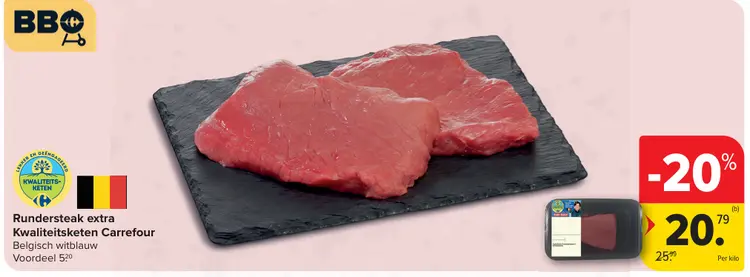 Promotie: Rundersteak extra