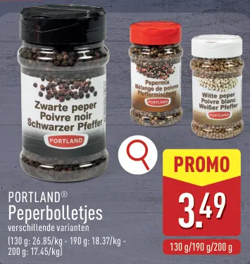 Promotie: Peperbolletjes